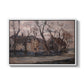 Farm near Duivendrecht in the Evening, c. 1905 - Floater Framed Canvas Print