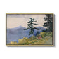 North Woods Club, Adirondacks, 1892 - Floater Framed Canvas Print