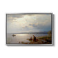 On the Banks of the Chiemsee, 1871 - Floater Framed Canvas Print