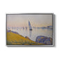 Evening Calm, Concarneau, Opus 220, 1891 - Floater Framed Canvas Print