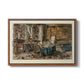 Cabinet de Flaubert à Croisset, 1874 - Floater Framed Canvas Print
