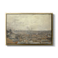 View from Montmartre, 1886 - Floater Framed Canvas Print
