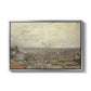 View from Montmartre, 1886 - Floater Framed Canvas Print
