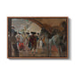 Before the Bullfight (Antes de la corrida), c. 1900 - Floater Framed Canvas Print