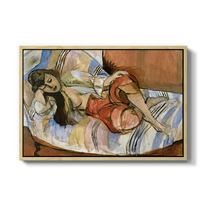 Odalisque, 1923 - Floater Framed Canvas Print