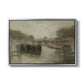 The Bridge (Le pont), 1895 - Floater Framed Canvas Print