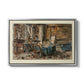 Cabinet de Flaubert à Croisset, 1874 - Floater Framed Canvas Print