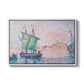 Venice, the Pink Cloud, 1909 - Floater Framed Canvas Print