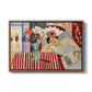 Woman with Anemones (Femme et anémones), c. 1920-1921 - Floater Framed Canvas Print