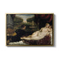Venus with an Organist and Cupid, c. 1555 - Floater Framed Canvas Print