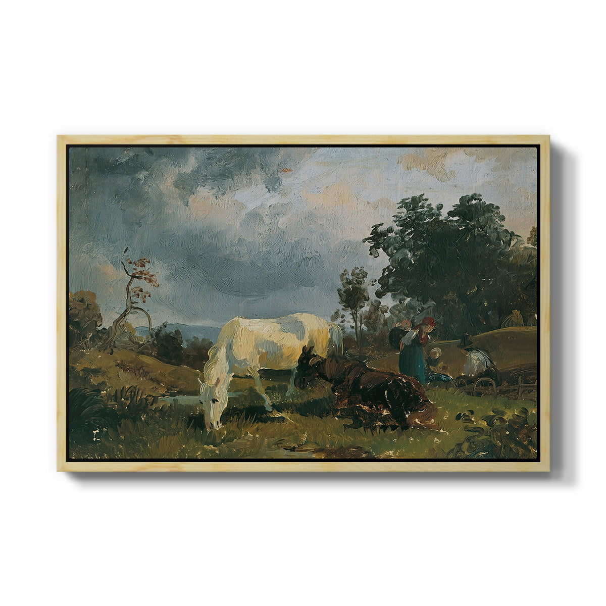 A Mold on the Heath, c. 1830 - Floater Framed Canvas Print