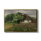 Farmhouse with Meadow Flowers, 1909 - Floater Framed Canvas Print