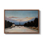 The Eiffel Tower, c. 1898 - Floater Framed Canvas Print