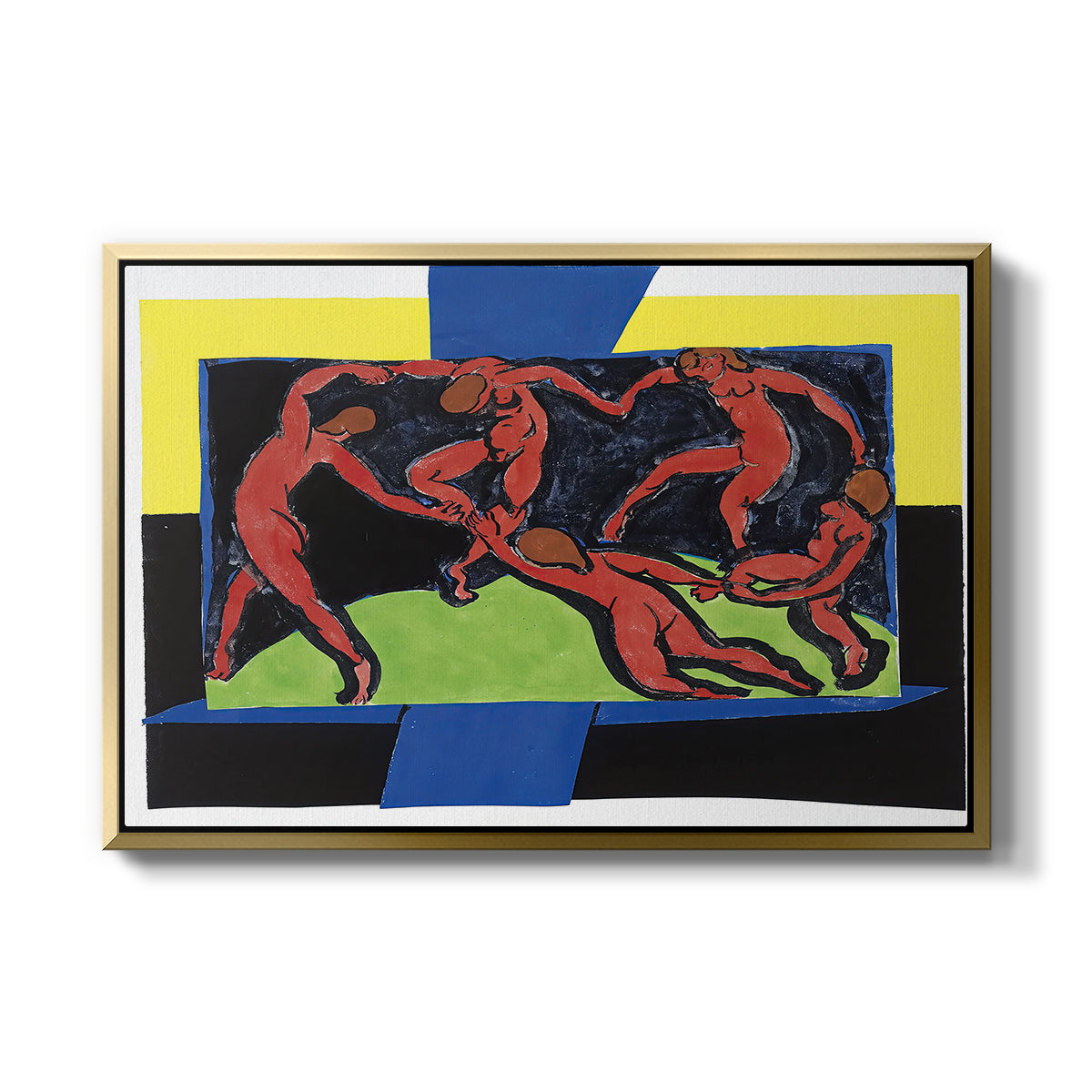 The Dance (La Danse), 1939 - Floater Framed Canvas Print