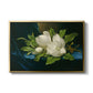 Giant Magnolias on a Blue Velvet Cloth, c. 1890 - Floater Framed Canvas Print