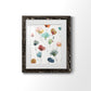 Lollipop Garden I - Premium Framed Print - Distressed Barnwood Frame - Ready to Hang