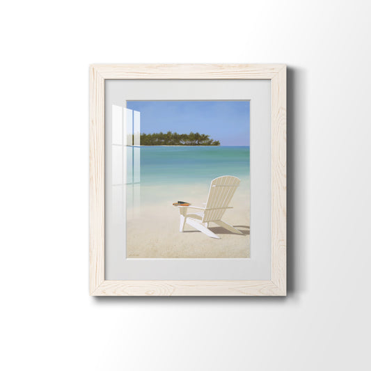 Beachfront Property - Premium Framed Print - Distressed Barnwood Frame - Ready to Hang