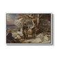 The Day's Sport, 1826 - Floater Framed Canvas Print
