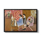 The Piano Lesson, 1923 - Floater Framed Canvas Print