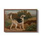 Ravager, One of the Lambton Hounds, 1835 - Floater Framed Canvas Print