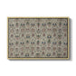Long Cushion Cover (Printed Textile), c. 1600 - Floater Framed Canvas Print