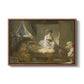 The Visit to the Nursery, c. 1775 - Floater Framed Canvas Print