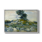 The Rocks, 1888 - Floater Framed Canvas Print