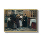 Kissing the Relic, 1893 - Floater Framed Canvas Print
