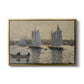 Two Schooners, Gloucester, c. 1880 - Floater Framed Canvas Print