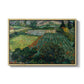 Field with Poppies, Saint-Rémy, 1889 - Floater Framed Canvas Print