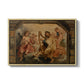 King David Playing the Harp, c. 1627-1628 - Floater Framed Canvas Print