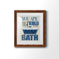 Bubble Bath - Barnwood Framed Art Print