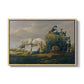 The Hay Wagon (Der Heuwagen), 1824 - Floater Framed Canvas Print