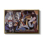 Women of Algiers (Version O), 1955 - Floater Framed Canvas Print