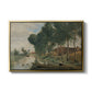 Landscape at Arleux-du-Nord, c. 1871-1874 - Floater Framed Canvas Print