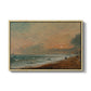 Hove Beach, c. 1824-1826 - Floater Framed Canvas Print