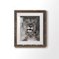 Lioness and Cub - Barnwood Framed Art Print