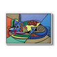A Dog Named Picasso - Floater Framed Canvas Print