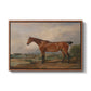 A Hunter in a Landscape, c. 1810 - Floater Framed Canvas Print