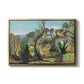 Landscape near Nice, c. 1918 - Floater Framed Canvas Print