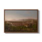 View of Florence from San Miniato, 1837 - Floater Framed Canvas Print