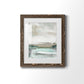 Summer Teal I - Premium Framed Print - Distressed Barnwood Frame - Ready to Hang