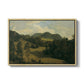 Landscape near Miesenbach, c. 1830 - Floater Framed Canvas Print