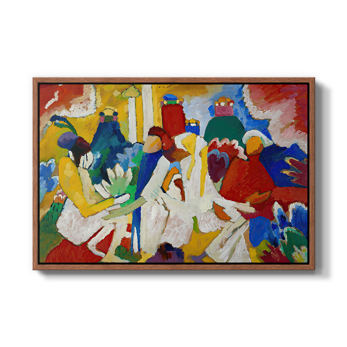 Oriental, 1909 - Floater Framed Canvas Print
