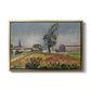 Landscape Around Toulouse, The Bridge of the Young Ladies, 1898 - Floater Framed Canvas Print