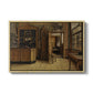 The Old Inn 'Het Loodshuis' in Antwerp, 1877 - Floater Framed Canvas Print