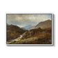Mountain Landscape, 1864 - Floater Framed Canvas Print