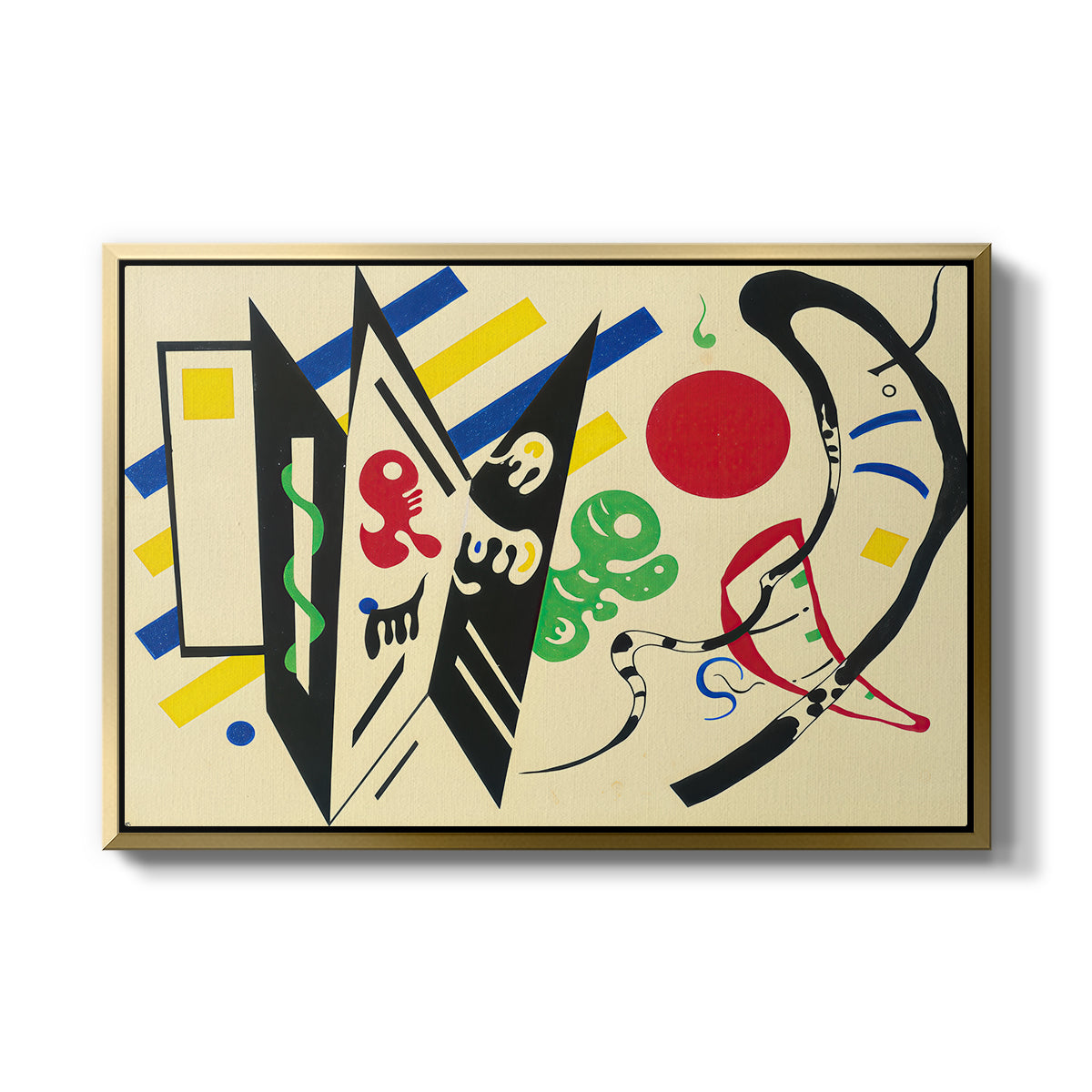 Reciprocity (Réciproque), 1935 - Floater Framed Canvas Print
