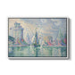 The Green Towers (Les tours vertes, la Rochelle), 1913 - Floater Framed Canvas Print
