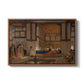 A Lady Receiving Visitors (The Reception), 1873 - Floater Framed Canvas Print